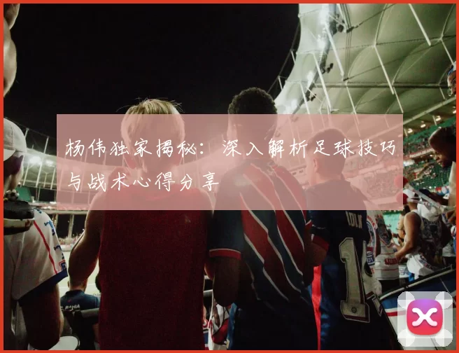 杨伟独家揭秘：深入解析足球技巧与战术心得分享