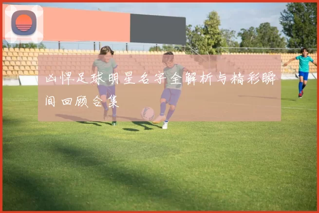 凶悍足球明星名字全解析与精彩瞬间回顾合集